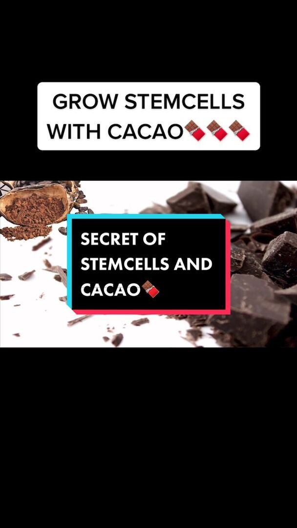 Grow Stem-cells With Chocolate